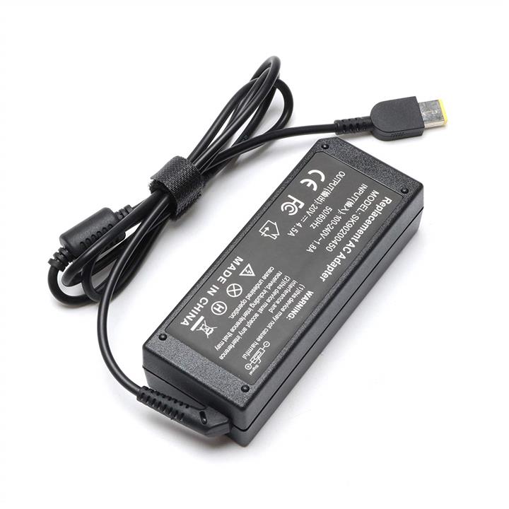 آداپتور لپ تاپ لنوو Lenovo Adaptor 20V 2A سر یو اس بی به همراه کابل Yoga3-اورجینال Gen Series T470 T470S T460 T450 T440 T570